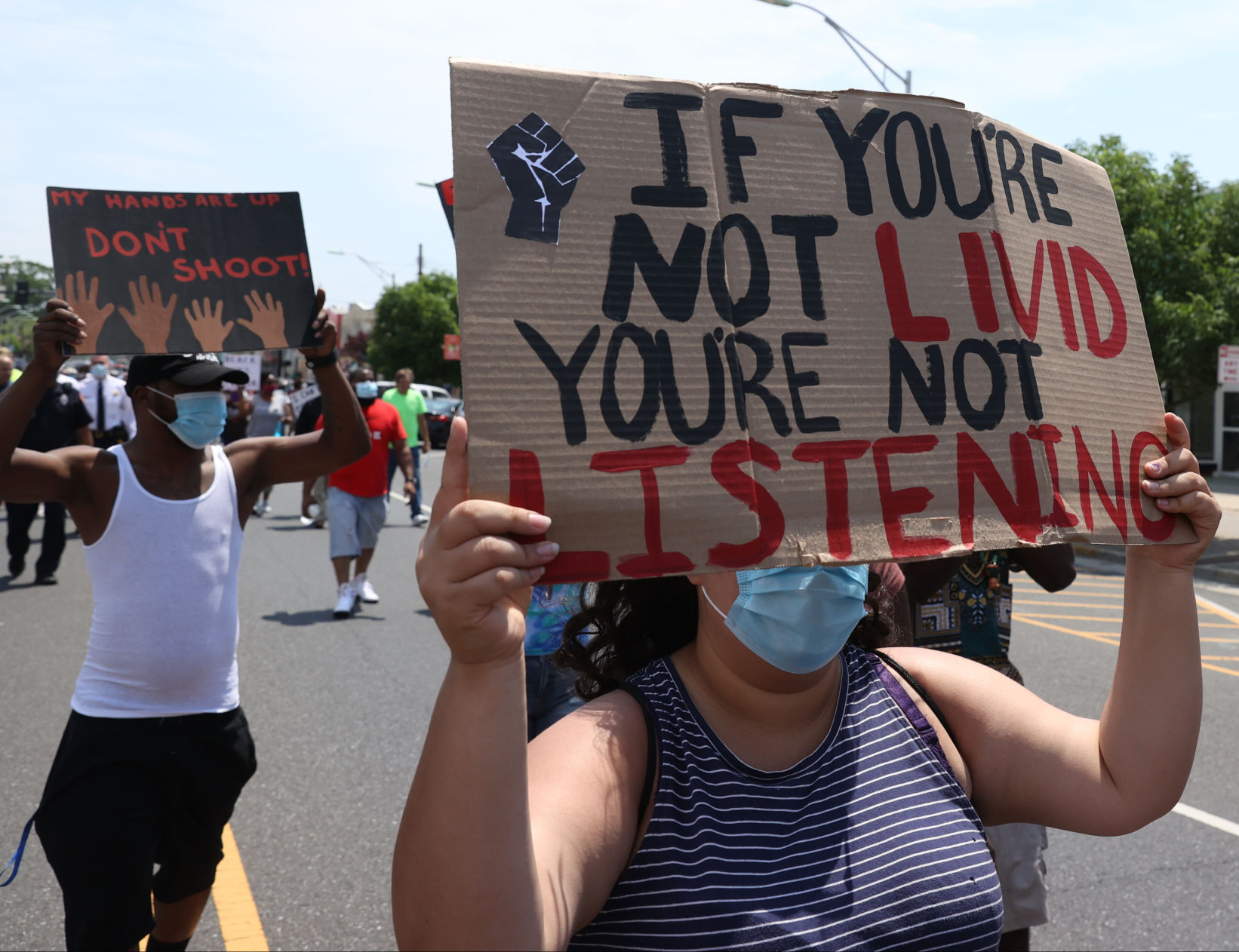 Vineland Protest